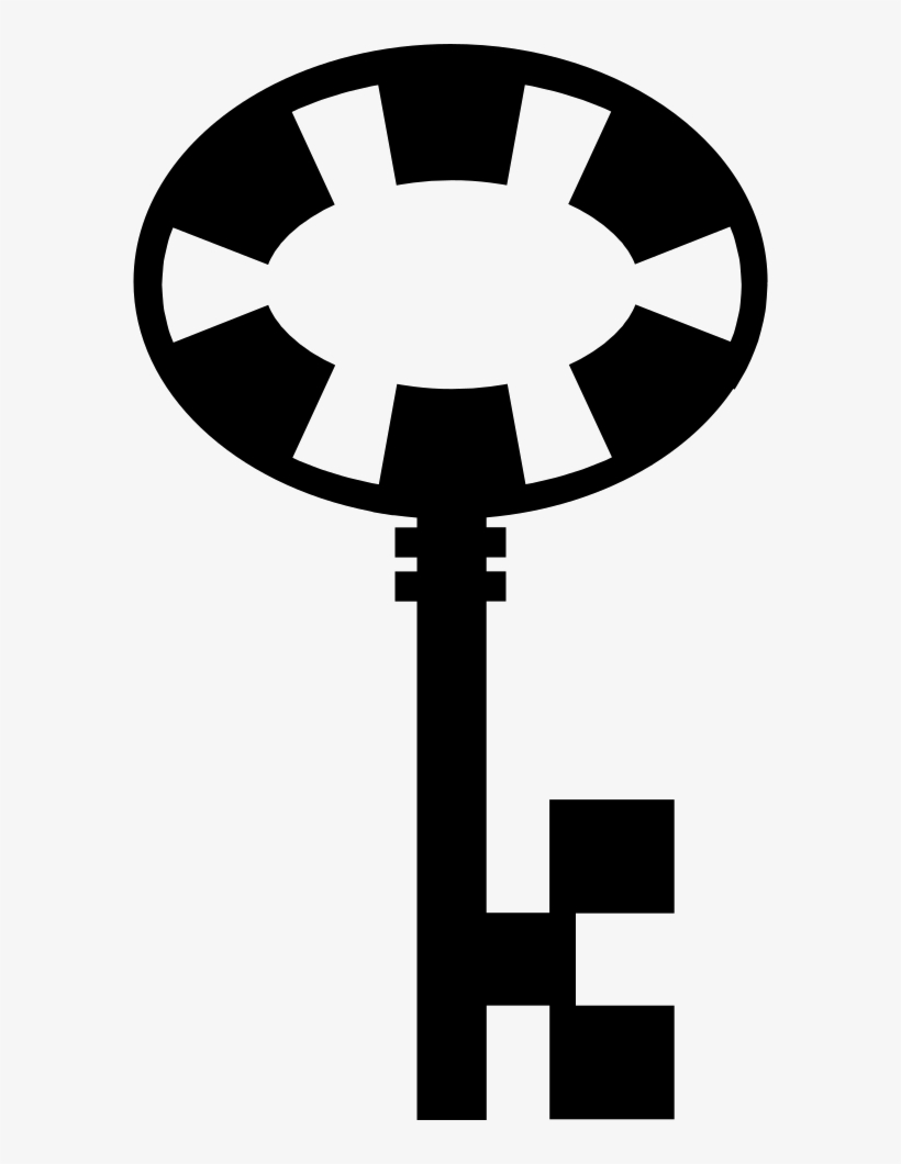 Key Oval Design With Squares Comments - Icon, transparent png download