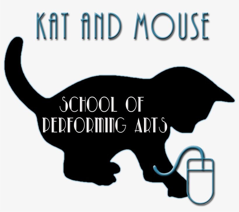 A Kat And A Mouse - Cat Silhouette, transparent png download