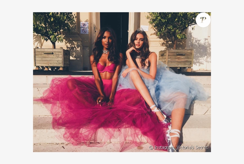 Jasmine Tookes Et Taylor Hill - Taylor Hill And Jasmine Tookes, transparent png download