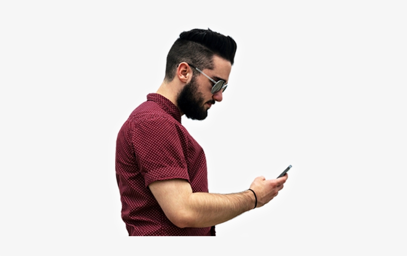 Twitter Service - Mobile Phone, transparent png download