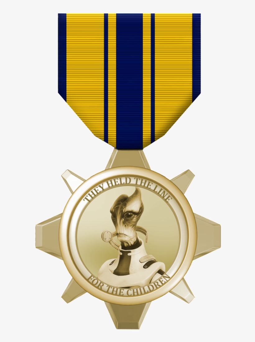 And Xxscopemanxx, I Award You The Mordin Solus Award - Gold Medal, transparent png download