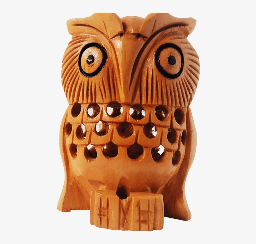 The Amazing Odisha Handicrafts Wood Owl - Wood Work Odisha, transparent png download
