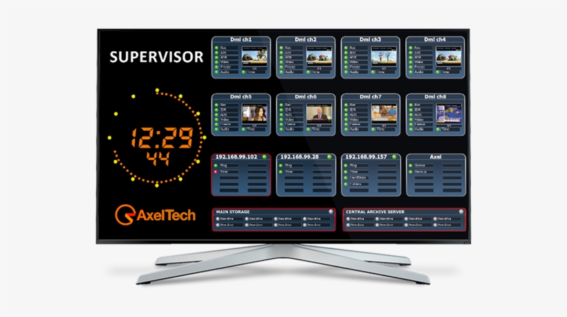 Peacock - Led-backlit Lcd Display, transparent png download