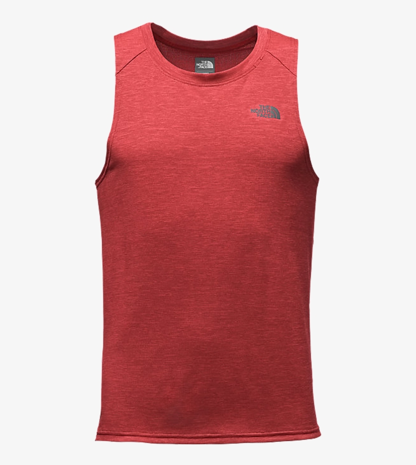 The North Face Men's Ambition Tank Cardinal Red Heather - Active Tank, transparent png download