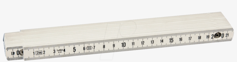 Plastic Measuring Stick, 2 M, White, Duplex Scale Frei - Architecture, transparent png download