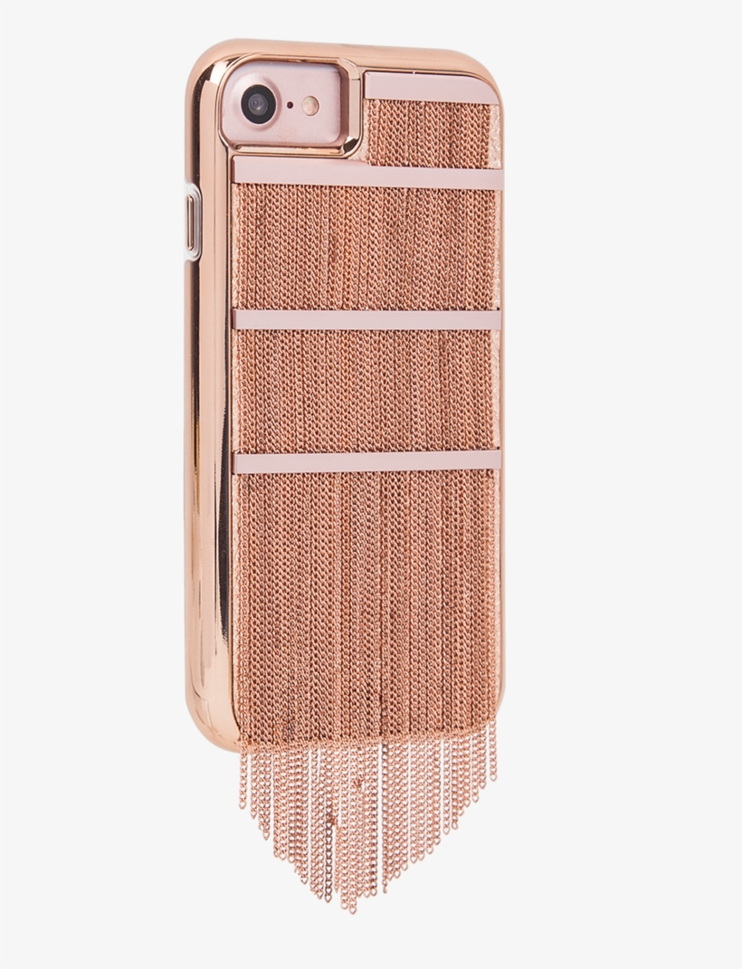 Case-mate Fringed Metal For Iphone 8 / 7 Rose Gold - Mobile Phone Case, transparent png download