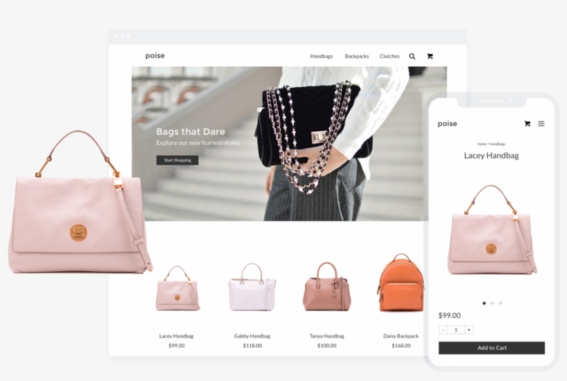 Open Your Handbag Store Fast - Moda Jesień Zima 2018 19, transparent png download