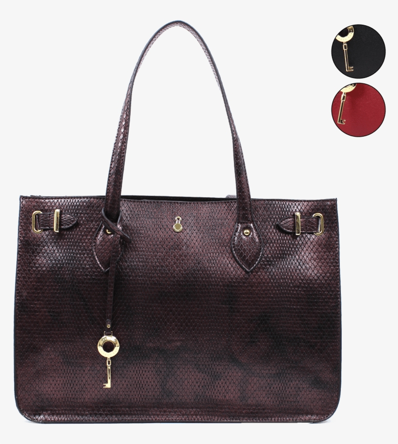 London Fog Harlow Tote - Tote Bag, transparent png download