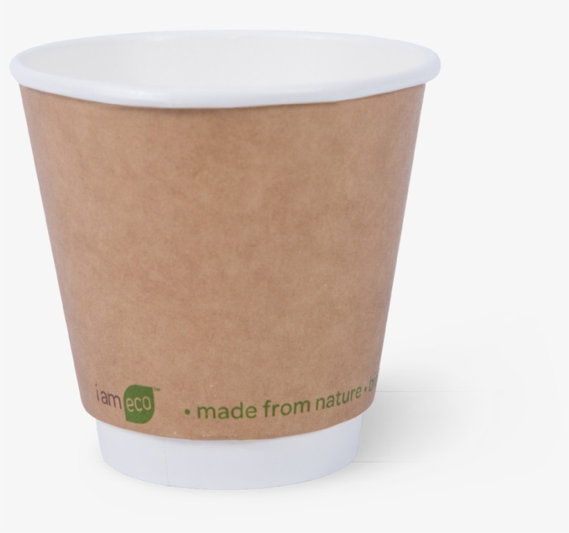 The Note Group Np9261 Detpak "i Am Eco" 8oz Squat Smooth - Cup, transparent png download