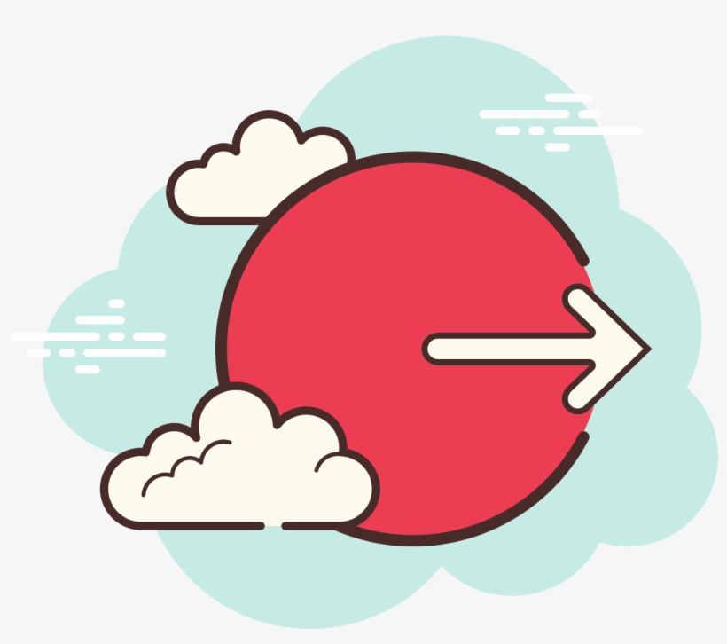 Wyloguj Zaokrąglone Icon, transparent png download