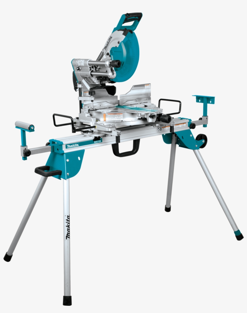 Makita Ls1219lx 12" Dual-bevel Sliding Compound Miter - Stand For Makita 12 Sliding Miter Saw, transparent png download