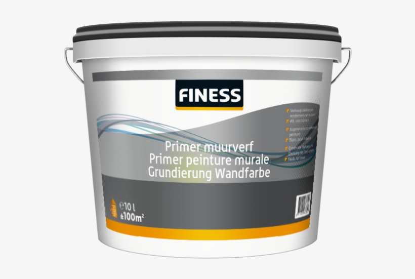 Wall Paint Primer - Finess Muurverf, transparent png download
