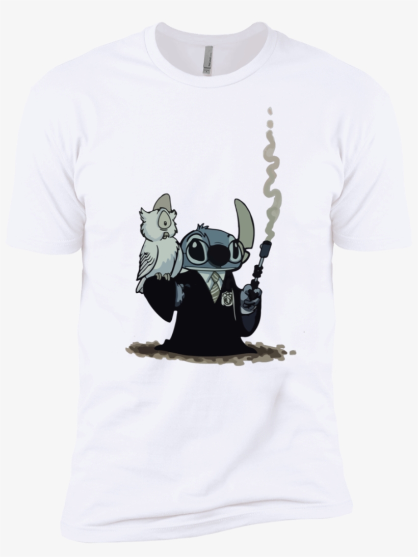Harry Potter Hedwig And Stitch Mashup Shirt Premium - Stitch Harry Potter, transparent png download