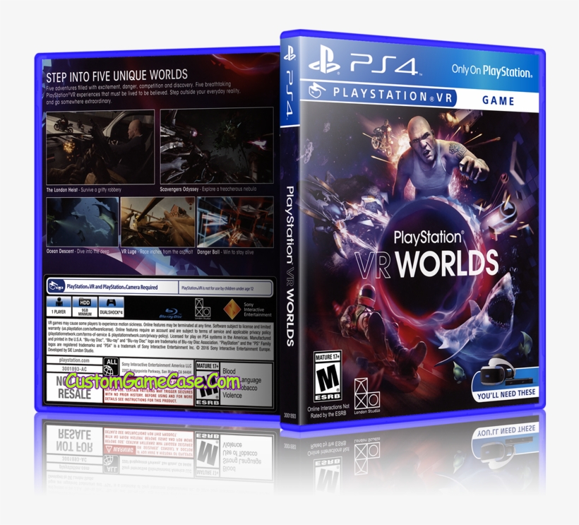 Playstation Vr Worlds - Playstation Vr Worlds Ps4, transparent png download