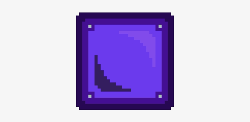 Tetris Purple Block - Flat Panel Display, transparent png download