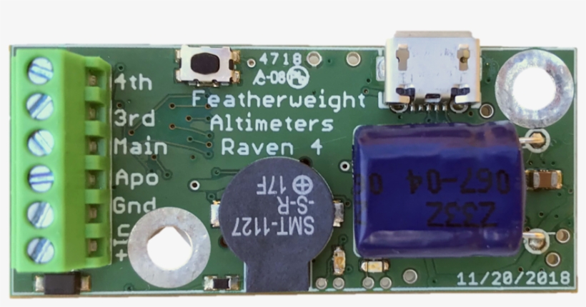 Raven Altimeter - Electronic Component, transparent png download