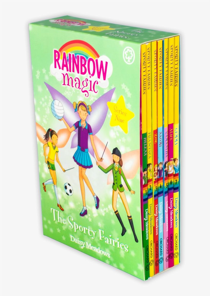 Rainbow Magic Sporty Fairies Collection 57 To - Cartoon, transparent png download