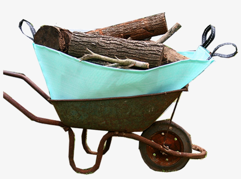 Wheelbarrow Extension Bag - Wheelbarrow, transparent png download