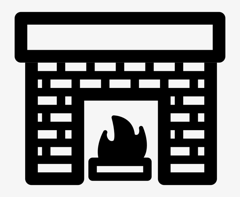 This Png File Is About Harth , Outline , Flames , Icon - Fireplace, transparent png download