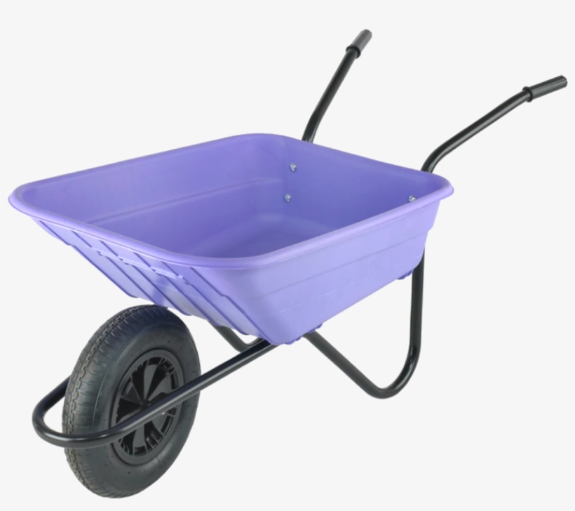 Shire Lilac Wheelbarrow - Wheelbarrow Pink, transparent png download