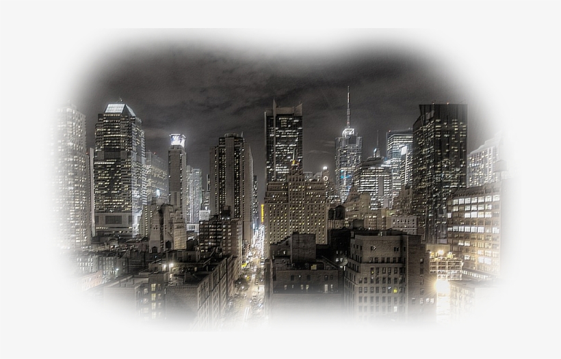 New York In Black And White, transparent png download