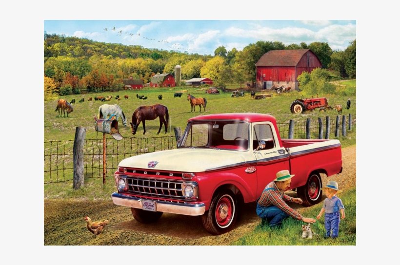 Grandpa's Old Truck - 1965 Ford Pickup Truck, transparent png download