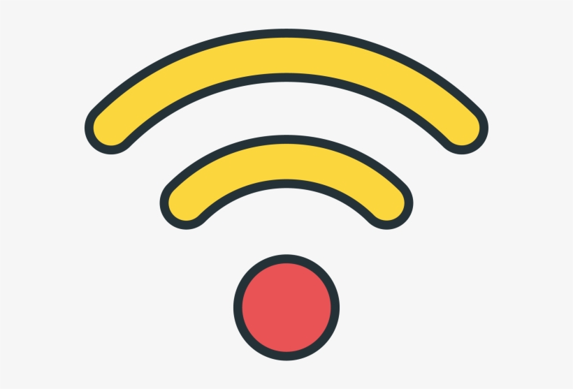 Wifi Signal Png Transparent Icon - Circle, transparent png download
