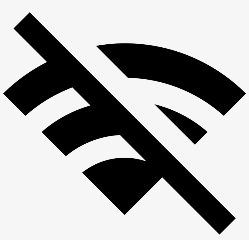 Wifi Éteint Icon - Sign, transparent png download