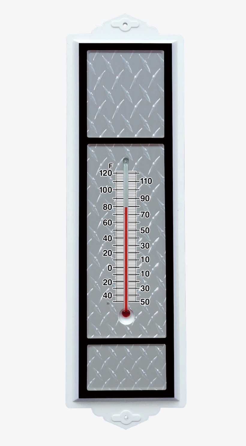 Diamond Plate On - Thermometer, transparent png download