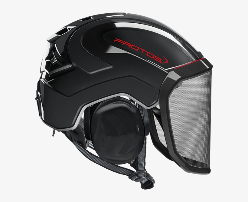 Pfanner Protos Integral Arborist Helmet - Protos Black Helmet, transparent png download