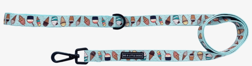 Ice Cream Sundayze Comfort Neoprene Dog Leash - Belt, transparent png download