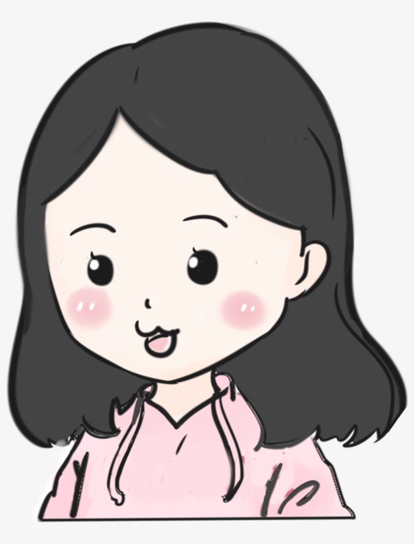 Original Cute Beautiful Girl Png And Psd - Illustration, transparent png download
