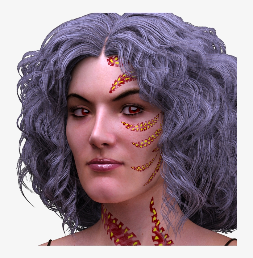 And I Also Used Lactis's Brows For The Character's - Girl, transparent png download