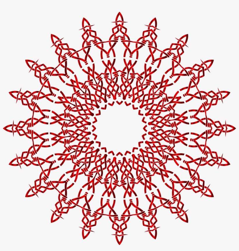 This Free Icons Png Design Of Barbed Wire Ornament, transparent png download