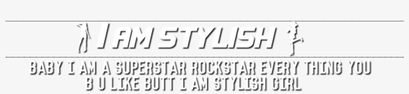 Imstylish I Am Stylish Mai Stylish Hoo Png For Boys - Document, transparent png download
