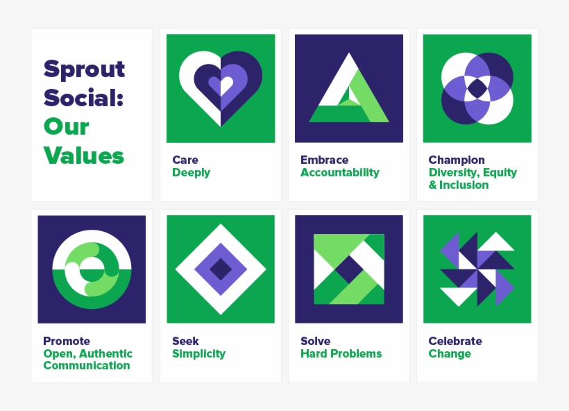 These Are Our Sprout Values Graphics - Graphic Design, transparent png download