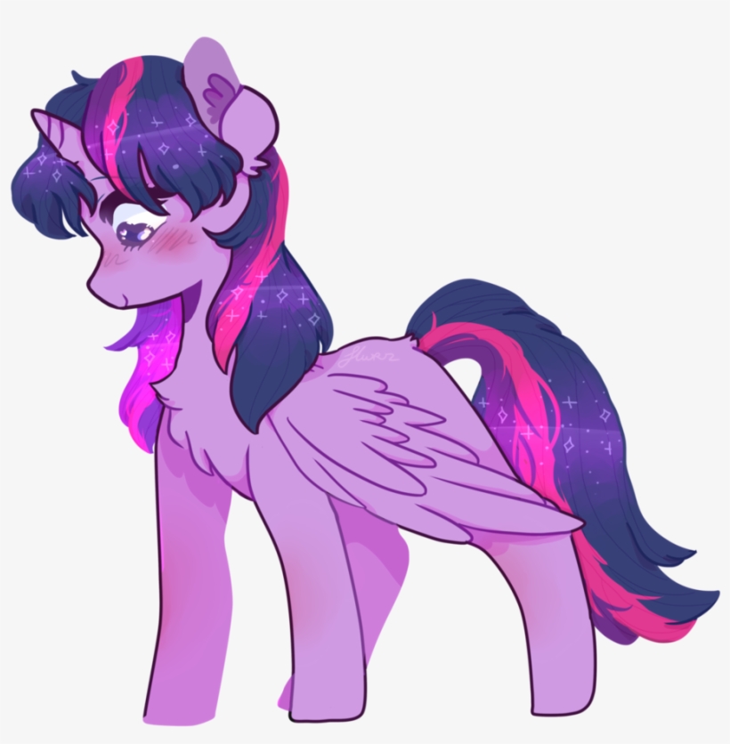 Bttrcxps, Blushing, Chest Fluff, Female, Mare, Pony, - Mane, transparent png download