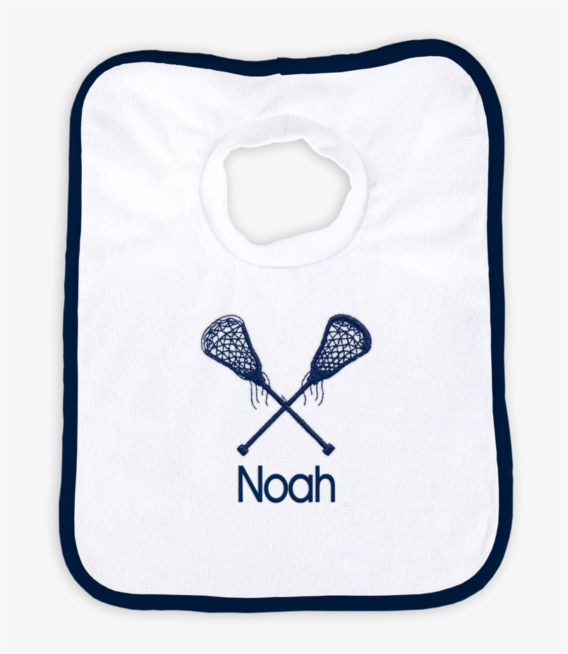 Personalized Bib With Lacrosse - Field Lacrosse, transparent png download