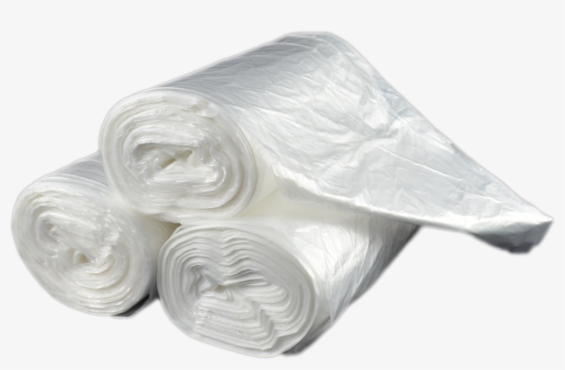 20"x22" Rolled Regular Strength Garbage Bags In Clear, - Stole, transparent png download