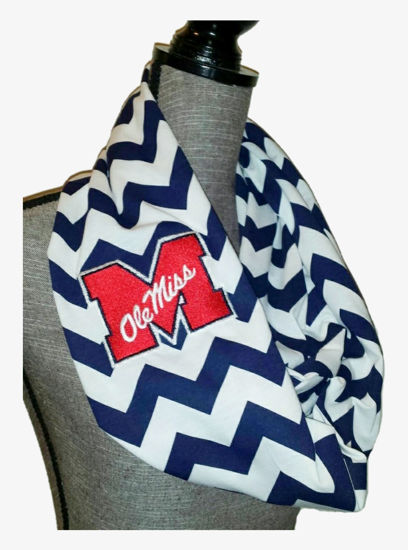 Ole Miss Infinity Scarf - Hobo Bag, transparent png download