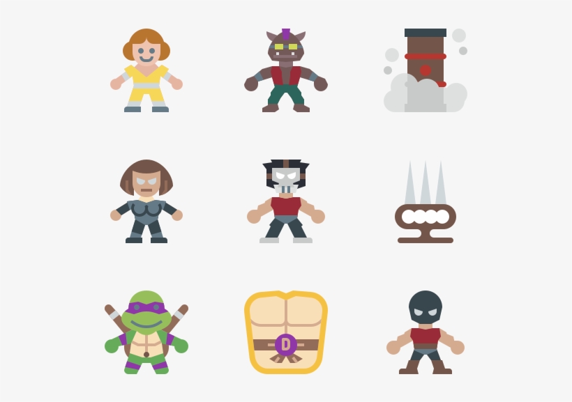 Ninja Turtles - Cartoon, transparent png download