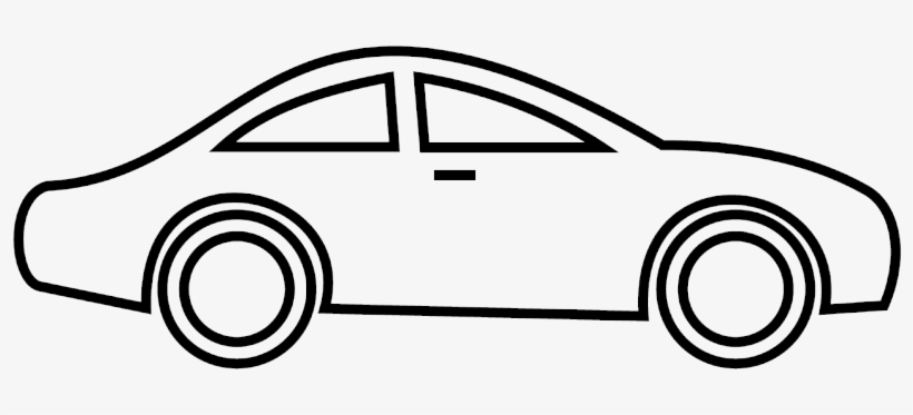 Cartoon Fast Car Clipart Black And White Car Clip Art Transparent PNG 