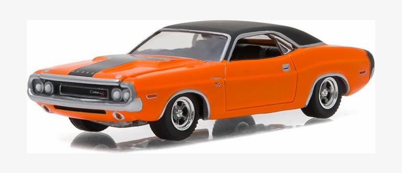 710 X 710 1 - Dodge Challenger 1970 Rt 1 64 Greenlight, transparent png download