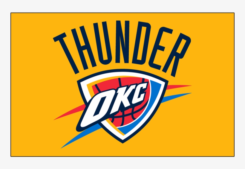 Oklahoma City Thunder Logos Iron On Stickers And Peel-off - Oklahoma Thunder Logo, transparent png download