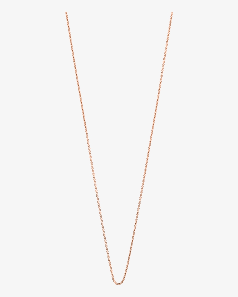 Solid Fine Chain Image - India Hicks C Necklace, transparent png download