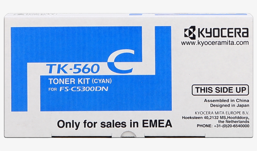 Toner Kyocera Tk-560c - Kyocera, transparent png download
