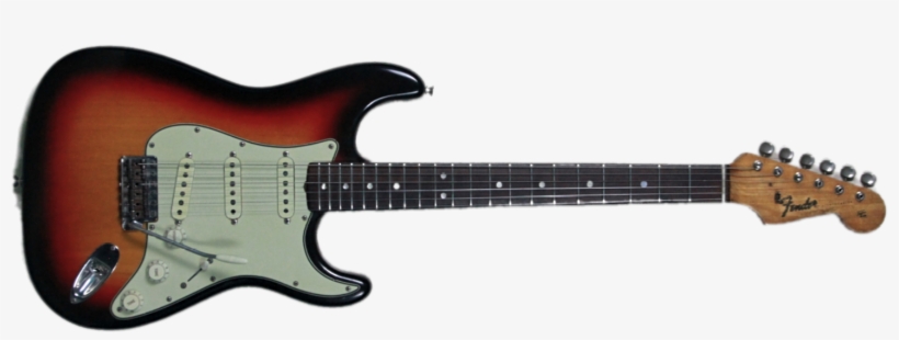 1964 Fender Stratocaster Sunburst - Epiphone Olympic 1966, transparent png download