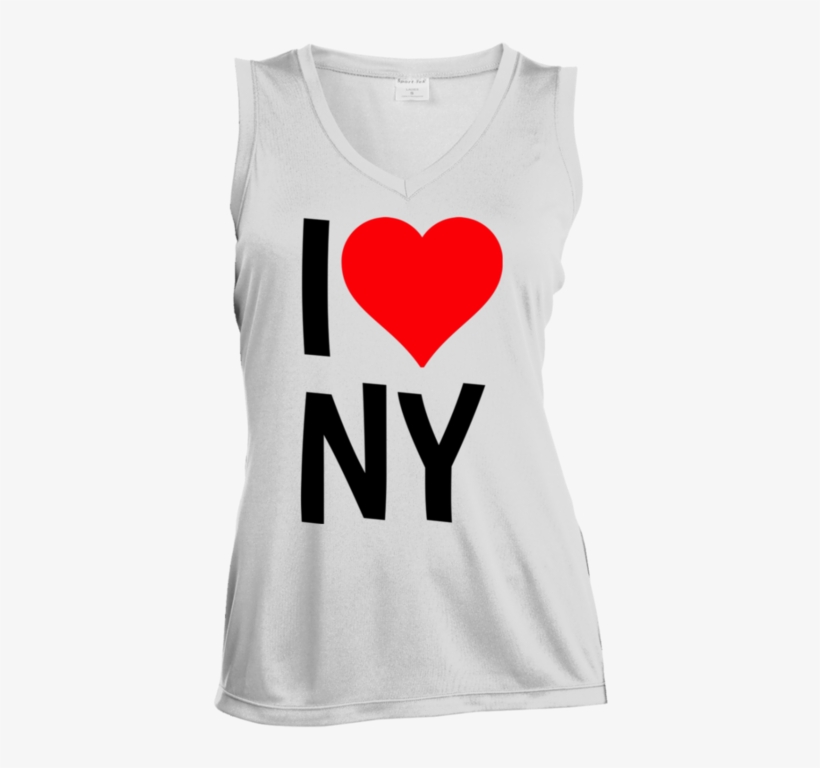 I Love Ny - T-shirt, transparent png download