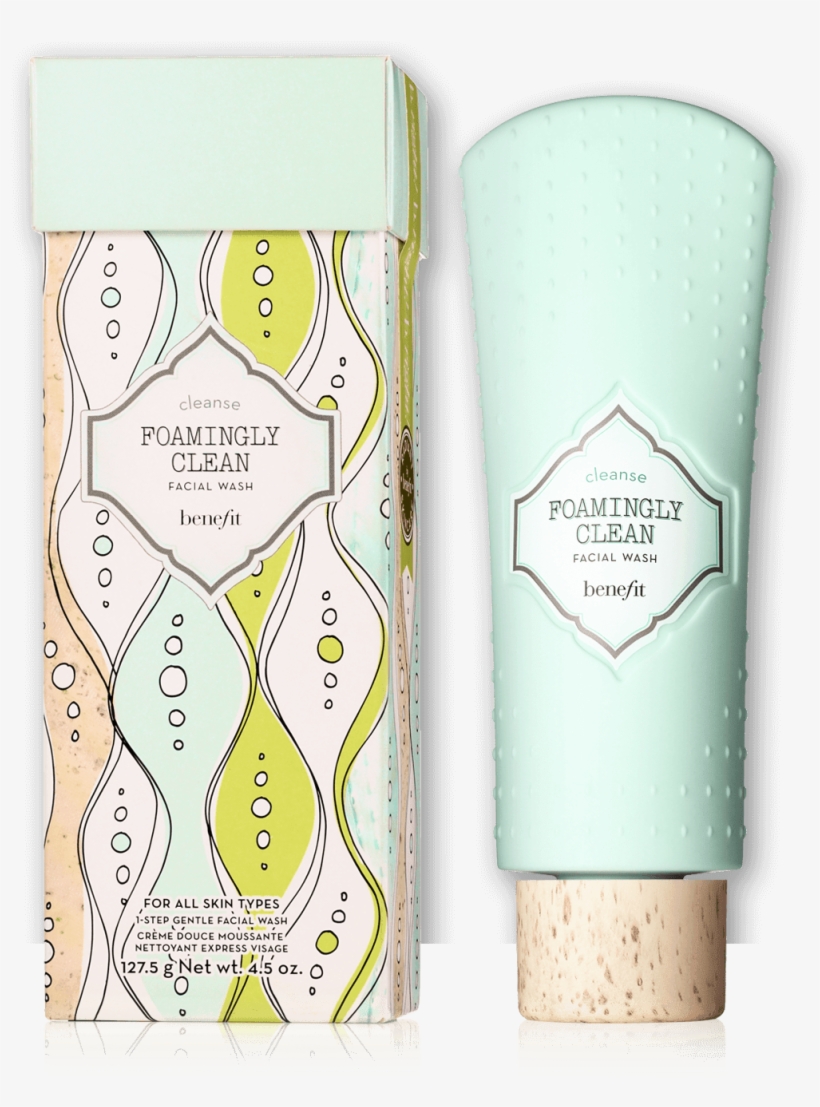 Foamingly Clean Facial Wash - Benefit Cosmetics Face Wash, transparent png download