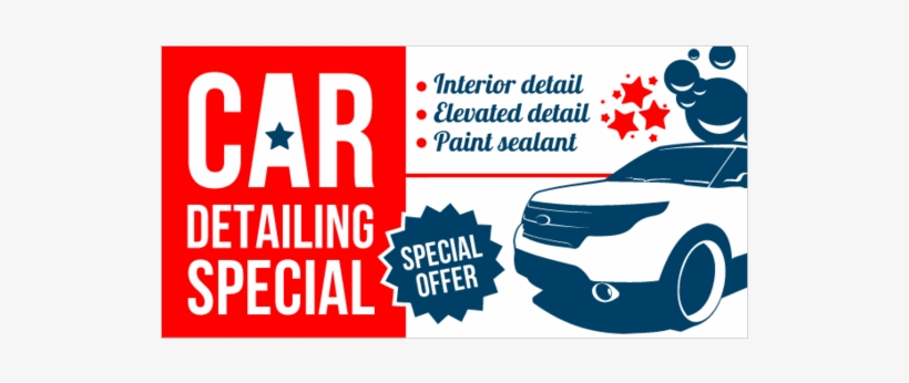 Special Offer Auto Detailing Vinyl Banner With Stars - Motivational Workout Quotes, transparent png download